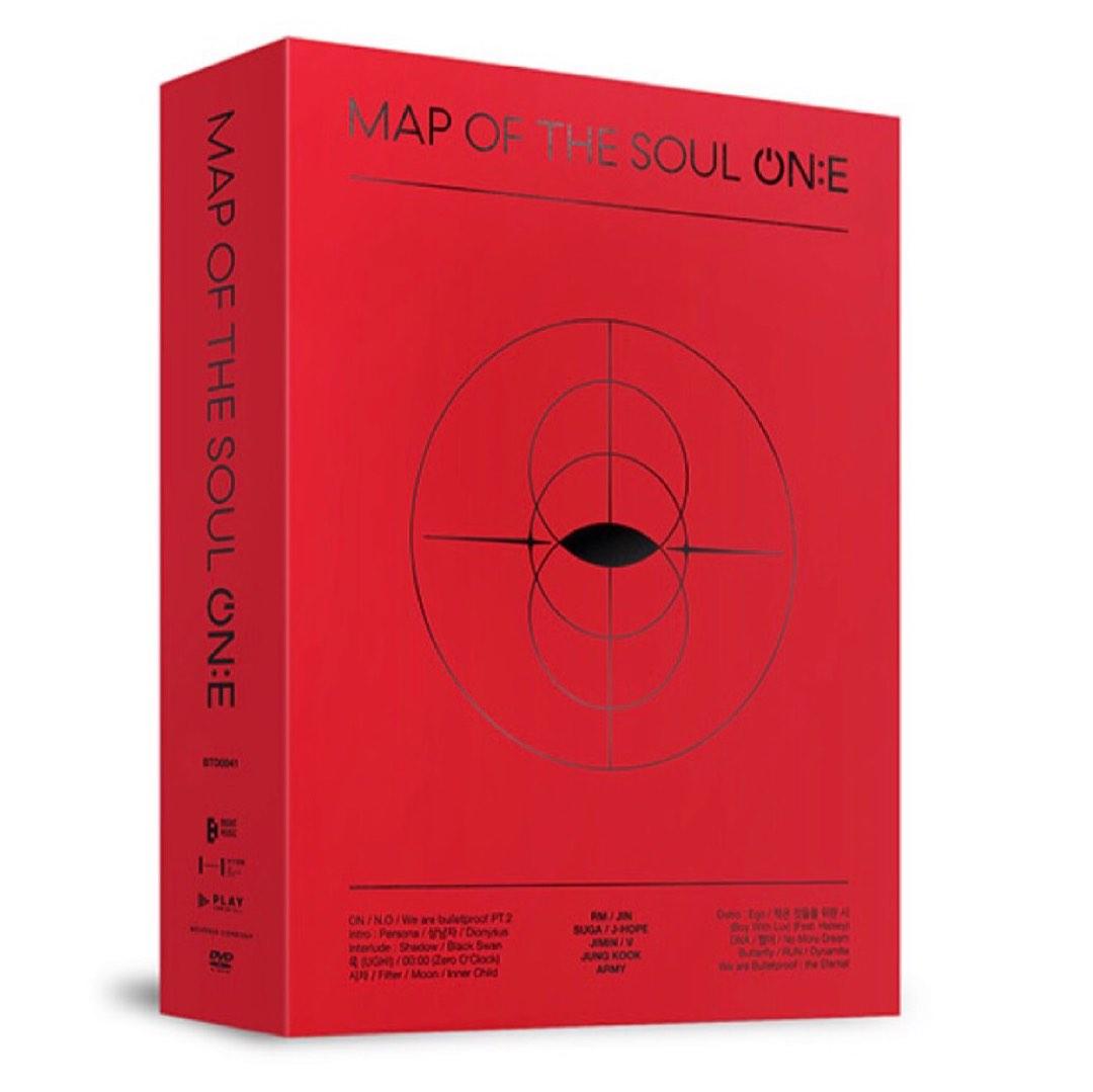 SHARE] WTS BTS MAP OF THE SOUL ONE DVD, Hobbies & Toys