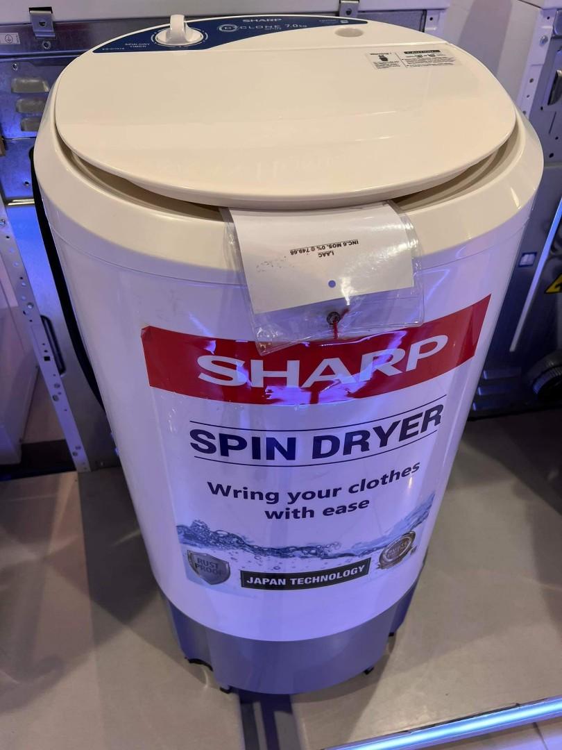 SHARP WASHING MACHINE /DRYER (SINGLE /TWIN TUB), TV & Home Appliances