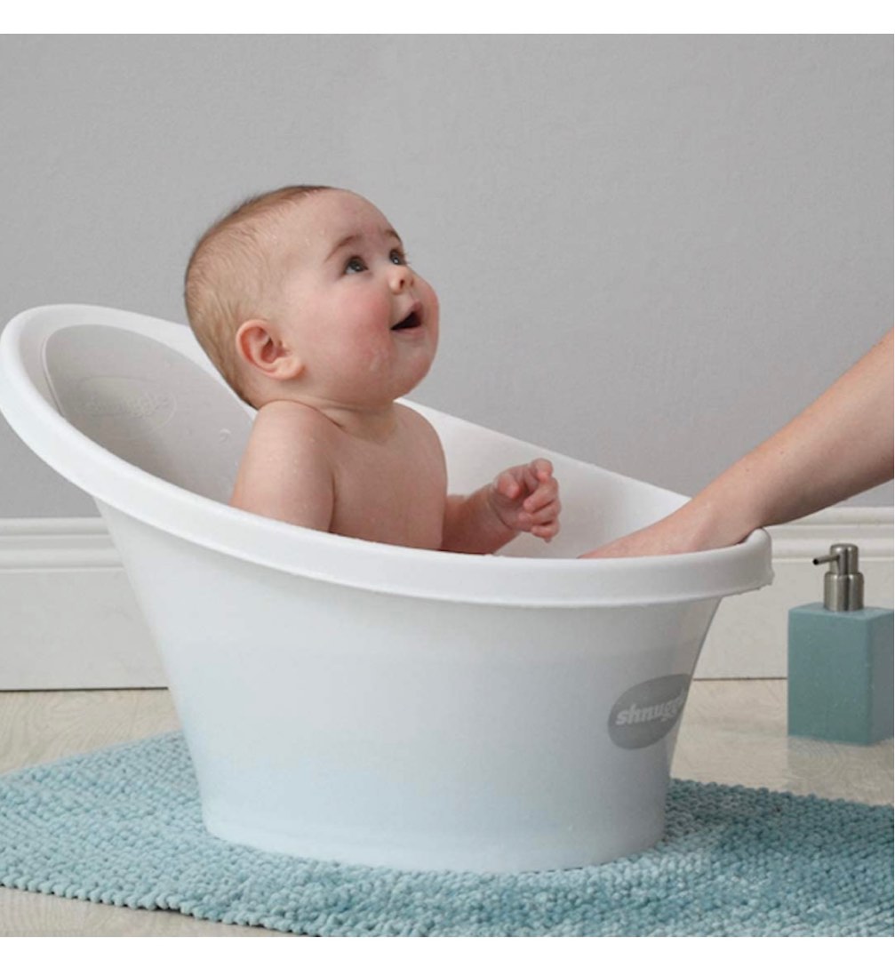 Shnuggle bath tub (white), Babies & Kids, Bathing & Changing, Bathtub & Bath Accessories on