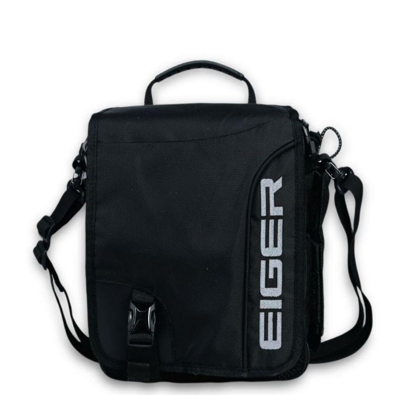 SHOULDER BAG EIGER LOGO 2F, Fesyen Pria, Tas & Dompet , Tas Selempang