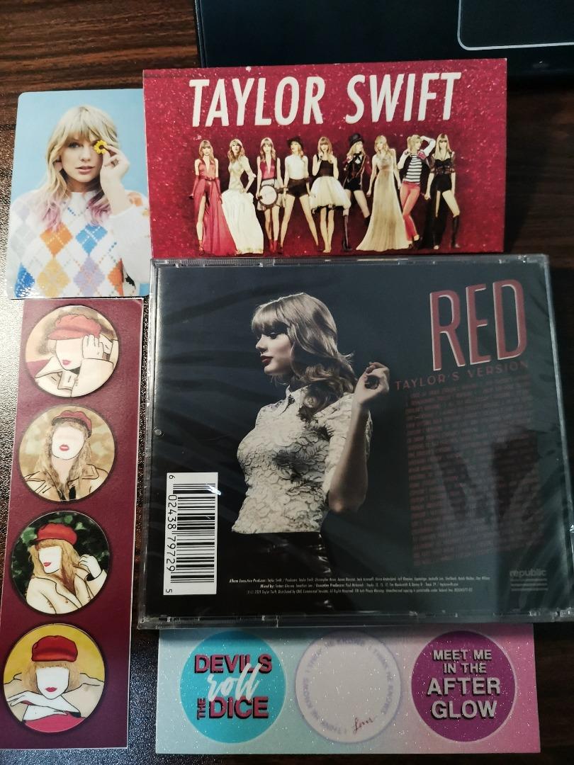 Signed Red TV Taylor Swift, Hobbies & Toys, Music & Media, CDs & DVDs