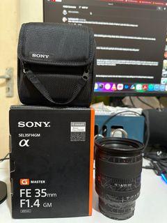 Sony FE 35mm F1.4 GM (lightly used)