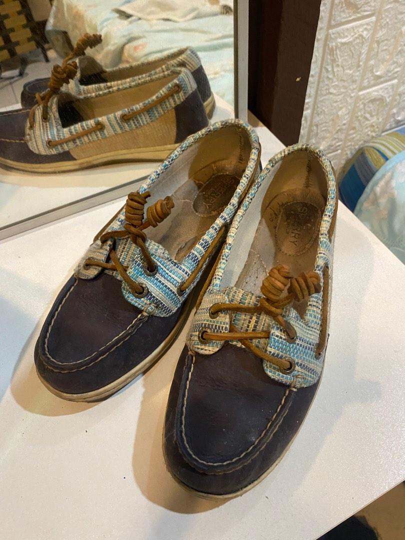 sperry mesh boat shoes