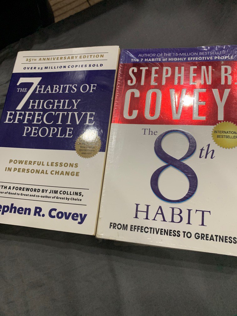 Stephen R. Covey The 7 Habits of Highly Effective People & The 8th ...