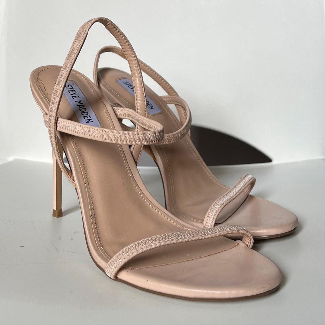Steve Madden Gabriella Heels in Nude