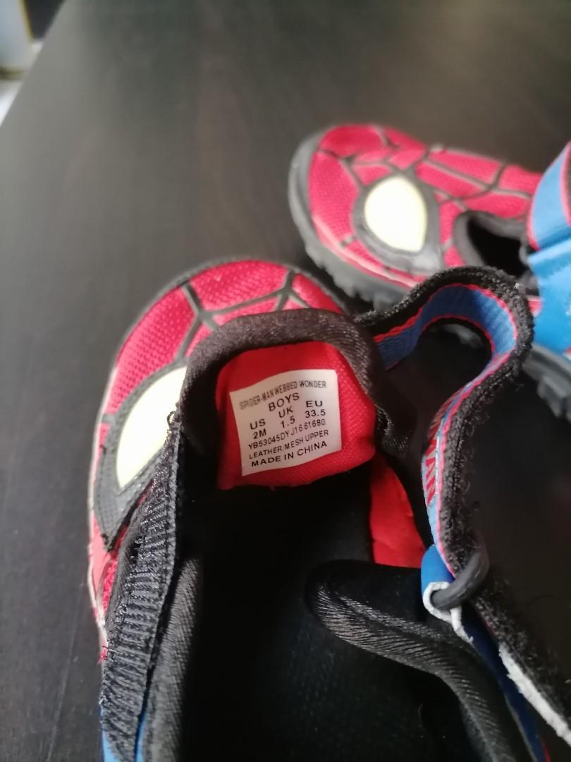 Stride rite spider man light up shoes new arrivals