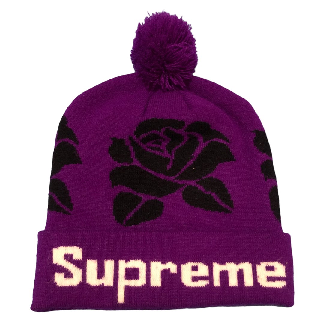 Supreme Rose Beanie Supreme Supreme Rose Beanie 'Light Blue