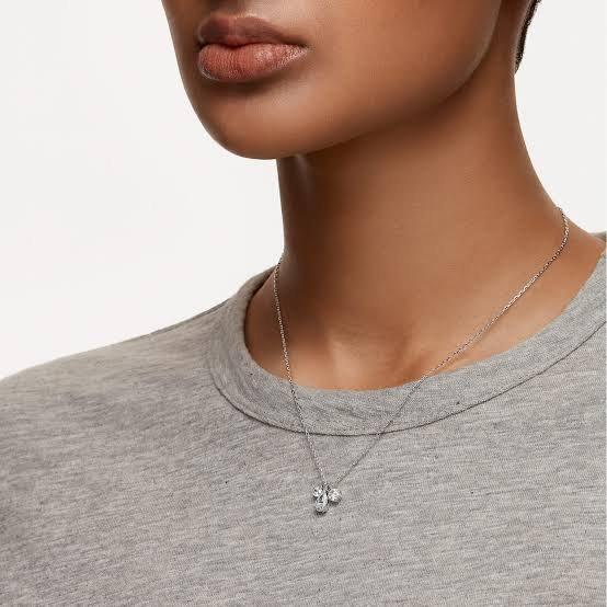 Swarovski 3 stone necklace shop