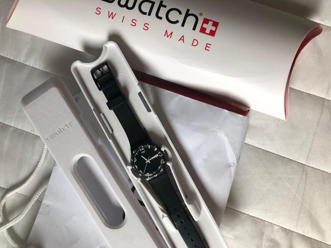Swatch over black discount