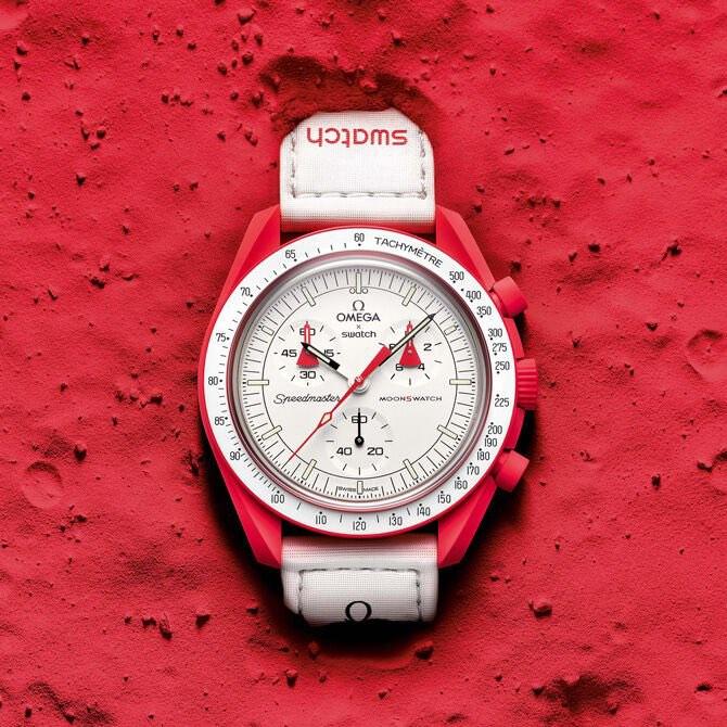 Swatch x Omega Mission to Mars