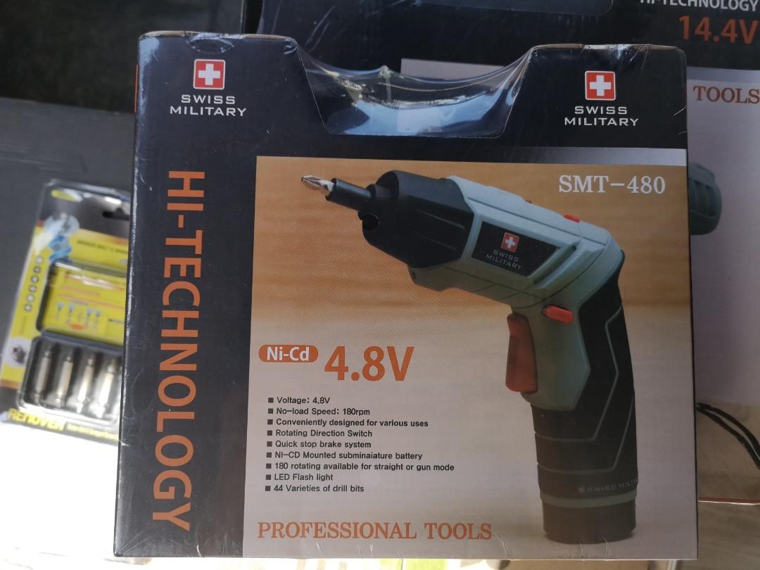 Swiss Military Hammer Drill Cordless SMT 1000B