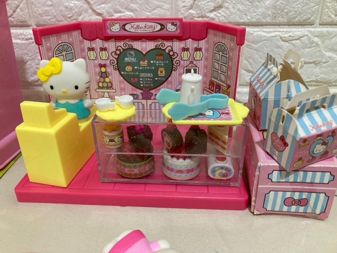 TAKE ALL! 3 Sets Hello Kitty Toys from JAPAN (Category: Kids Toys) located in Pasig City. Submitted by betchaybetchay (Listing ID 1189924757, Image 3). Description: 3 sets: 1. House 2. Cafe 3. Vending Machine -Complete, no missing parts -All toys are original bought in Japan -no more original box. All are placed in 1 big brown box -see alcohop in the picture for size reference -all items in the picture are included.