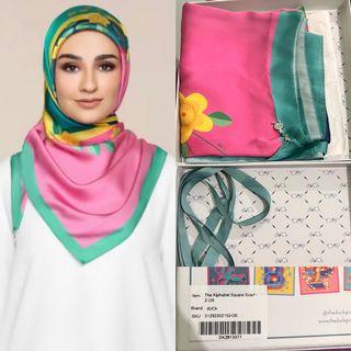 The Alphabet Square Scarf “Z”