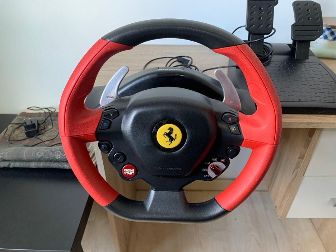 Thrustmaster Ferrari 458 Spider Steering Wheel Video Gaming