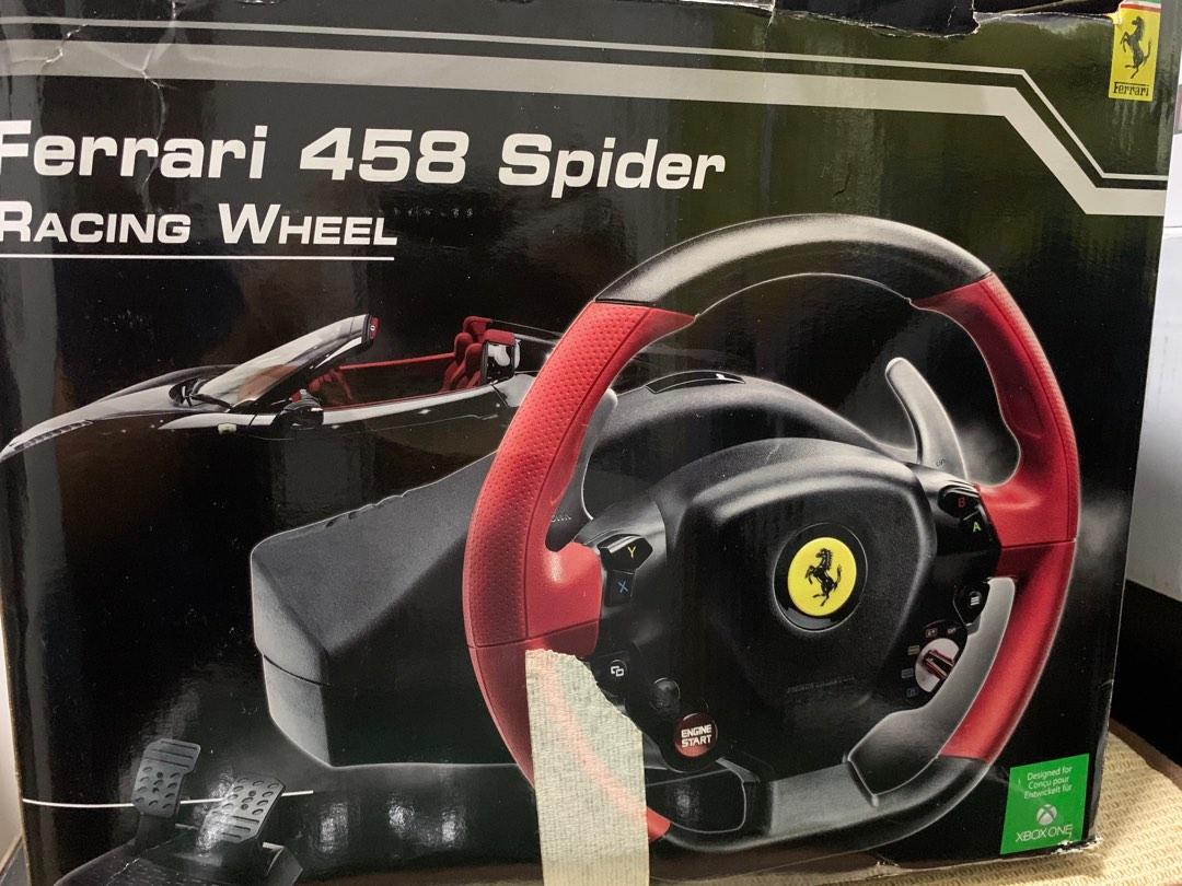 Thrustmaster Ferrari 458 Spider Steering Wheel, Video Gaming, Gaming Accessories, Controllers on