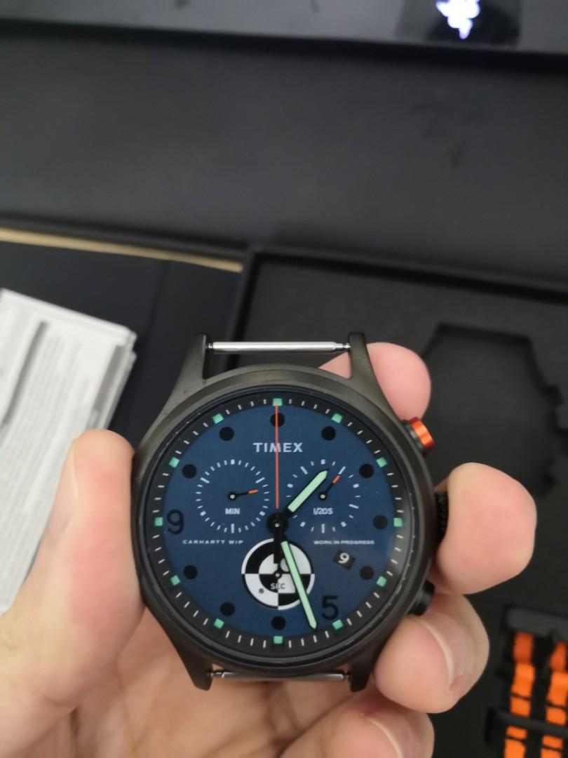 timex x carhartt wip range c allied chronograph