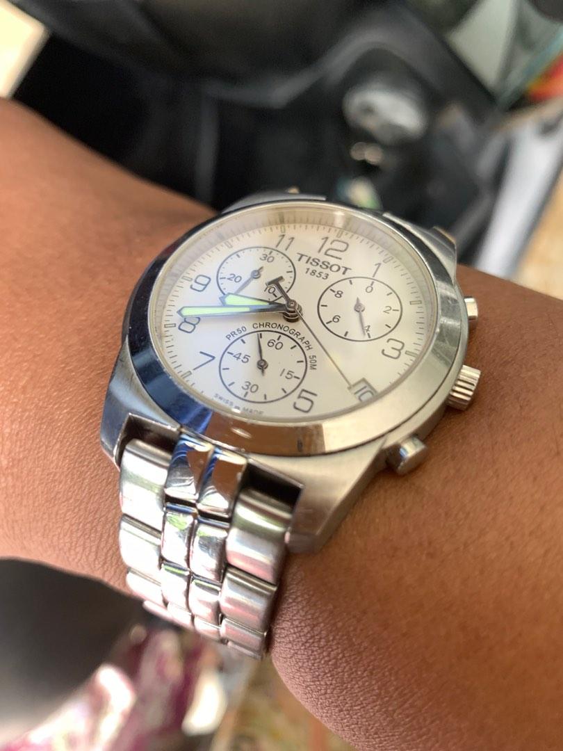 Tissot pr 50 chronograph outlet