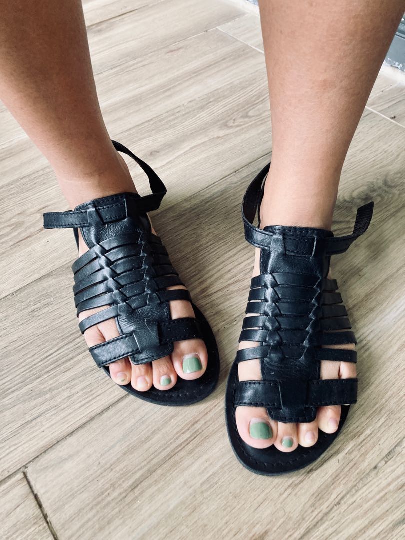 Topshop Leather sandals shoes beach size 37 Women s Fashion