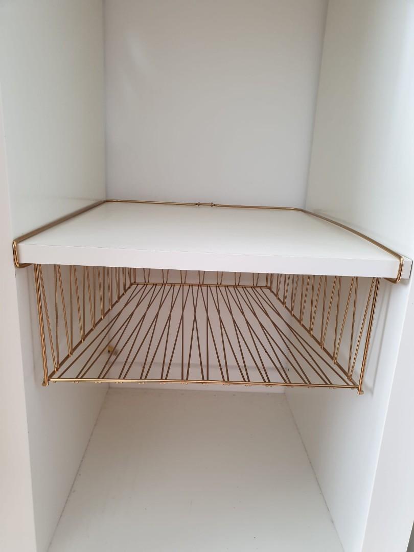 Two IKEA KALLAX Wire baskets, Furniture & Home Living, Furniture