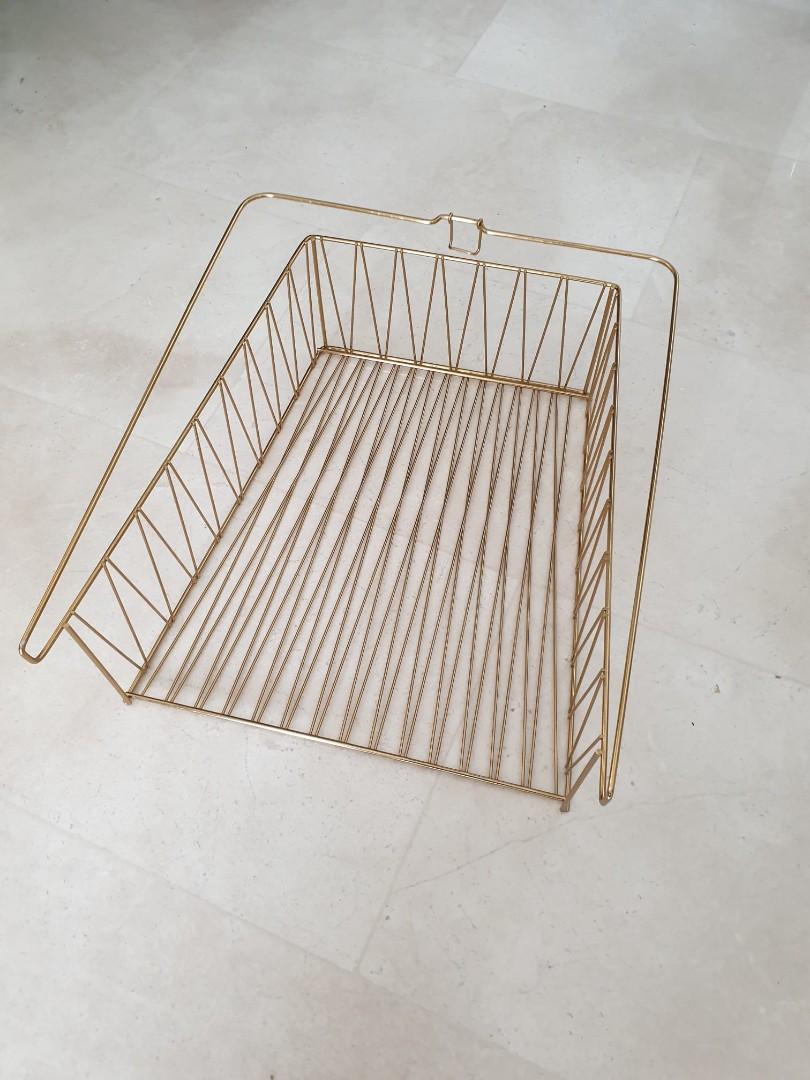 Two IKEA KALLAX Wire baskets, Furniture & Home Living, Furniture