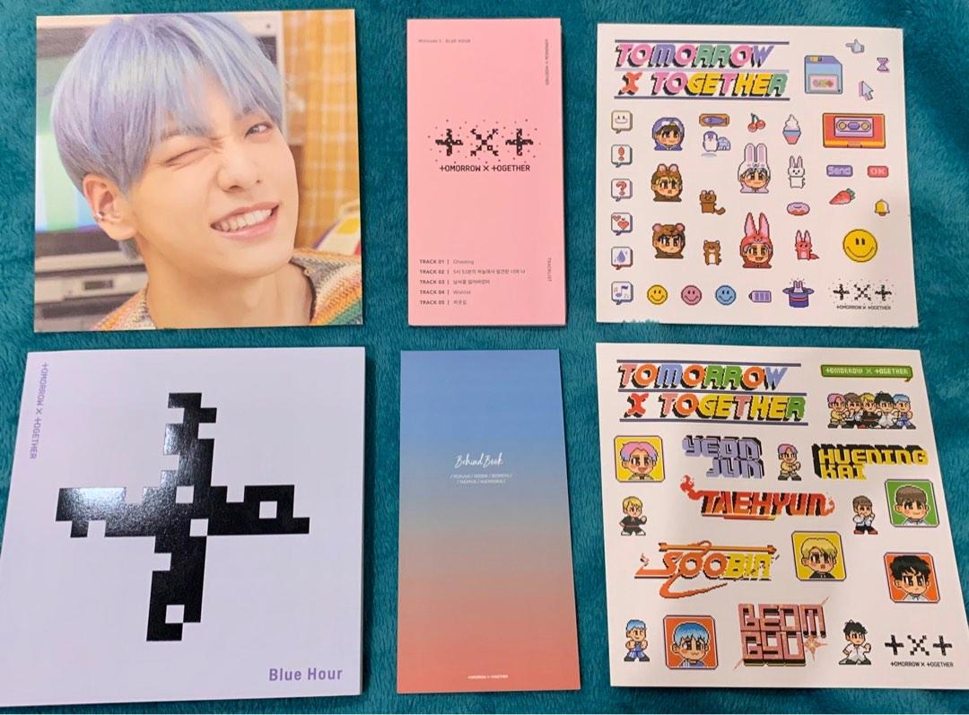 TXT Minisode 1: Blue Hour (R Version) Unsealed Album with Inclusions ...