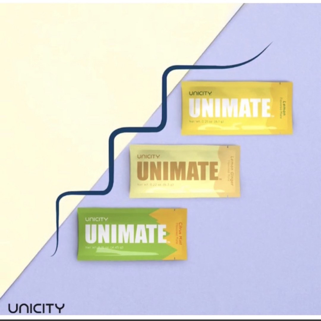 Unicity Unimate Yerba Mate Supplement – Lemon Ginger 30 Sachet Pack (Fresh Stock, Free Shipping)