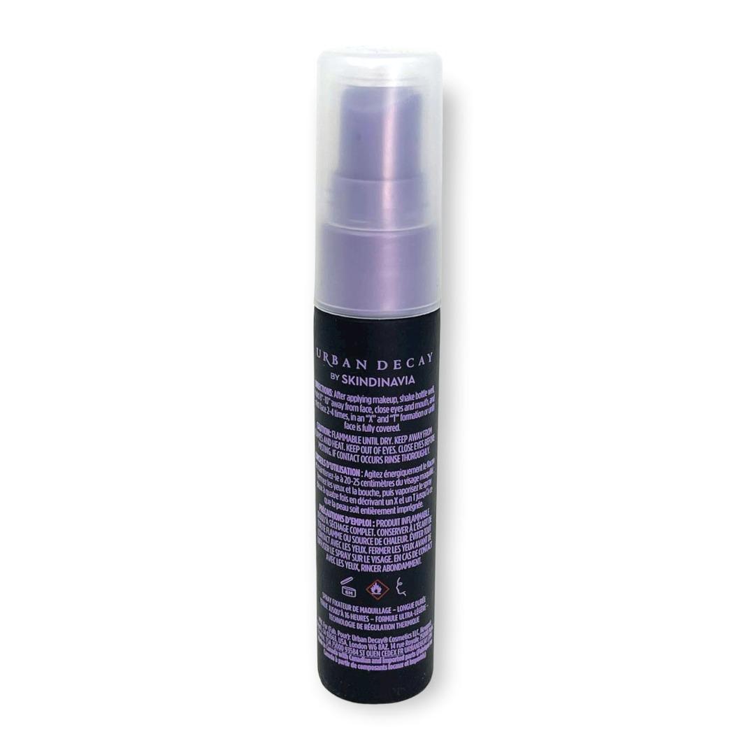 URBAN DECAY All Nighter Long Lasting Makeup Setting Spray (30 ml) (Category: Makeup) located in Quezon City. Submitted by gemaenterprises (Listing ID 1189799503, Image 3). Description: • A weightless, microfine mist made with patented Temperature Control Technology that actually lowers the temperature of your cosmetics to lock your beauty look in place • This setting spray keeps foundation, concealer, eyeshadow, blush, and other facial makeup fro