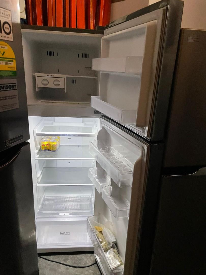 USED 253L LG RefrigeratorFreezer, TV & Home Appliances, Kitchen