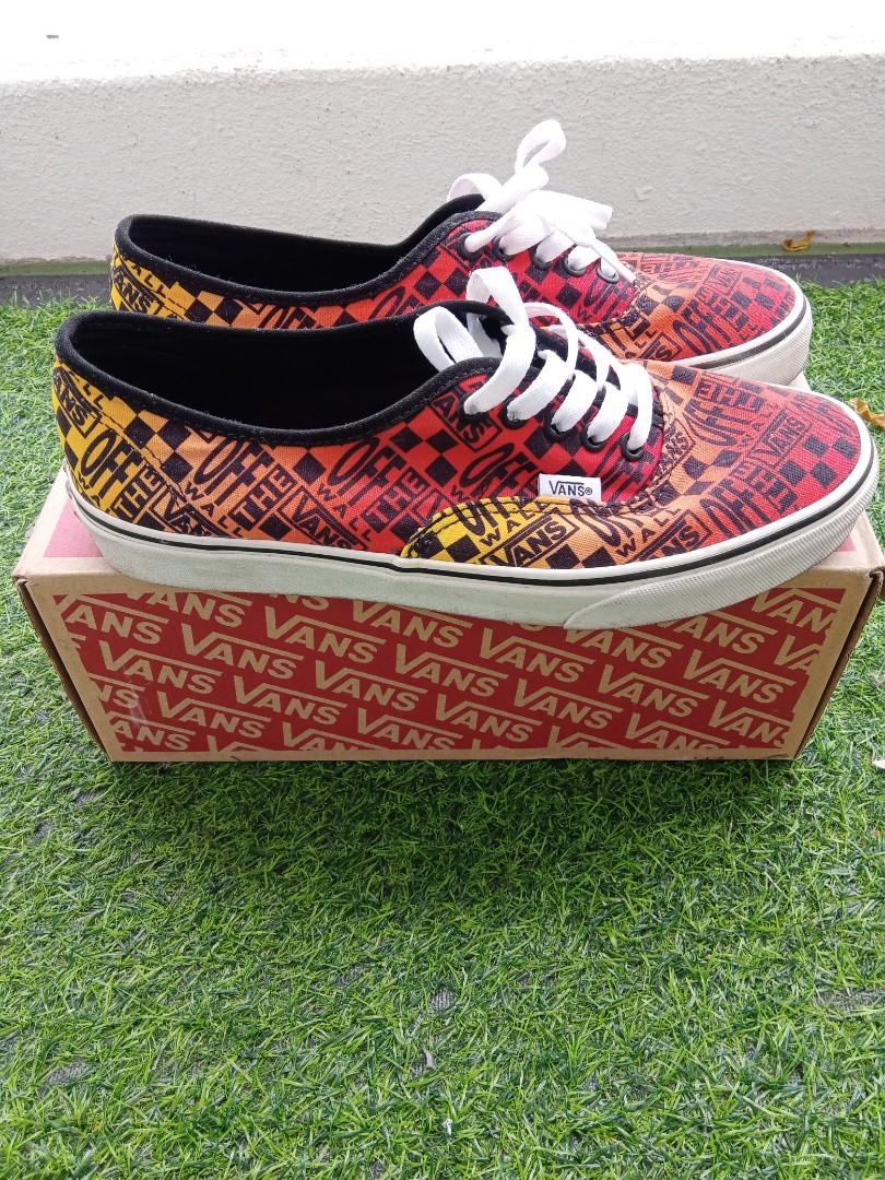 Vans Authentic Logo Flame
