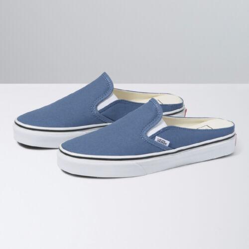Vans Classic Slip On Mule Canvas Moonlight Blue True White