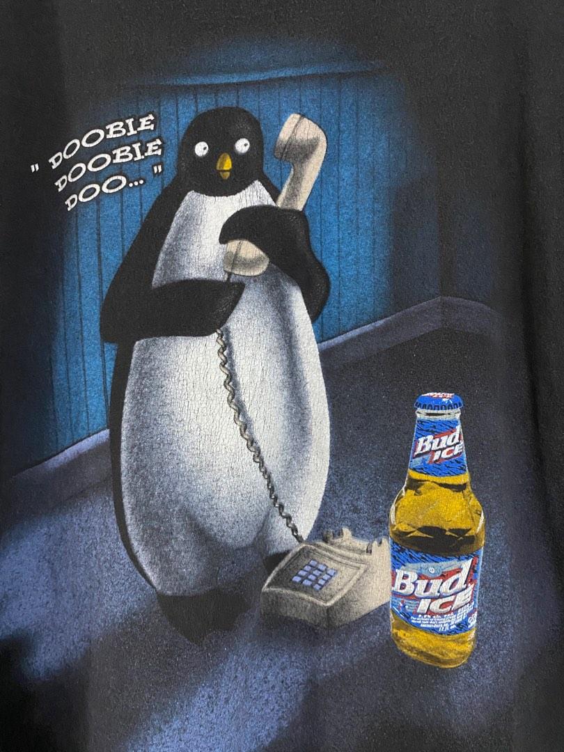 Bud ice penguin sales shirt