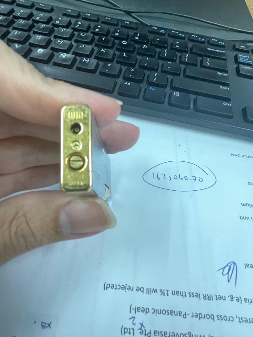 Vintage antique Japanese Win lighters not zippo cigarette lighter retro