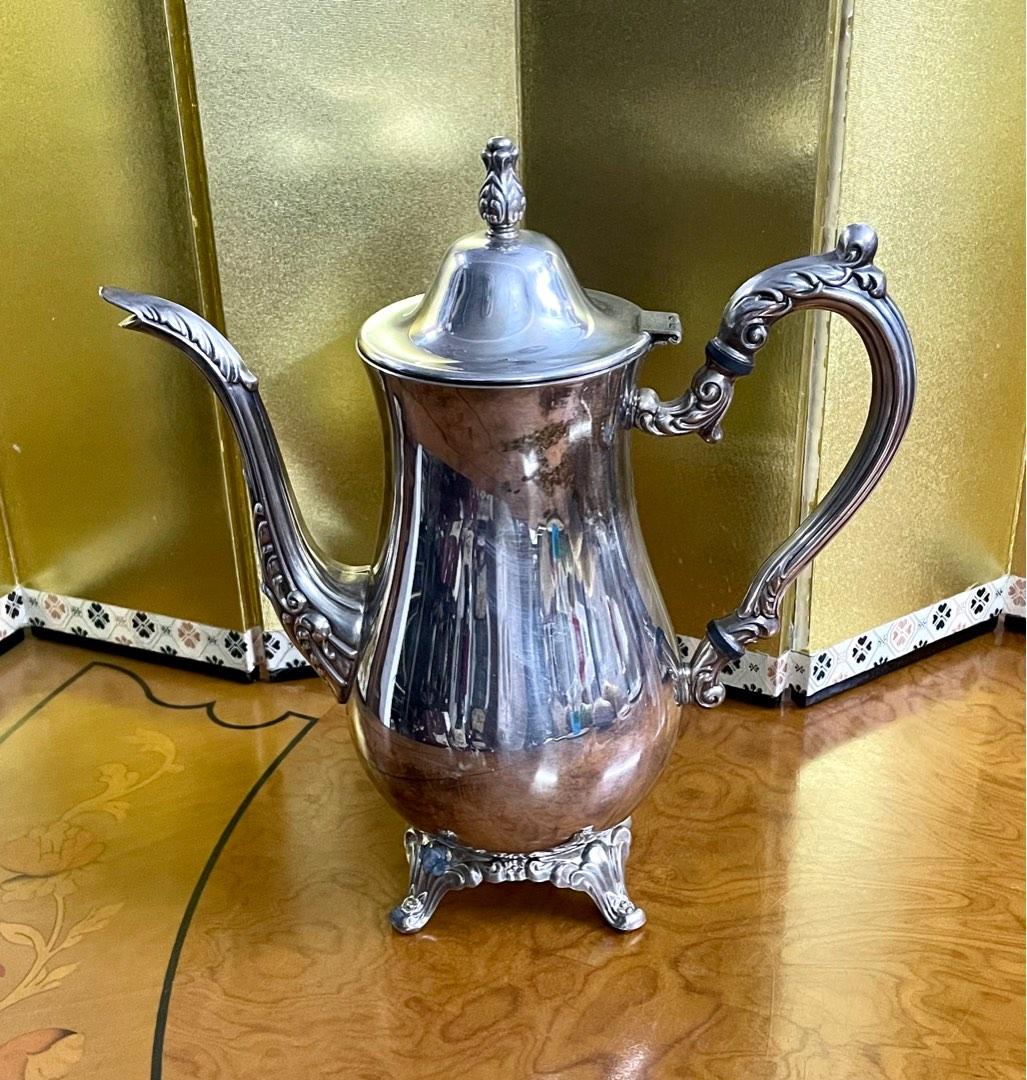 Vintage oneida silver best sale tea set