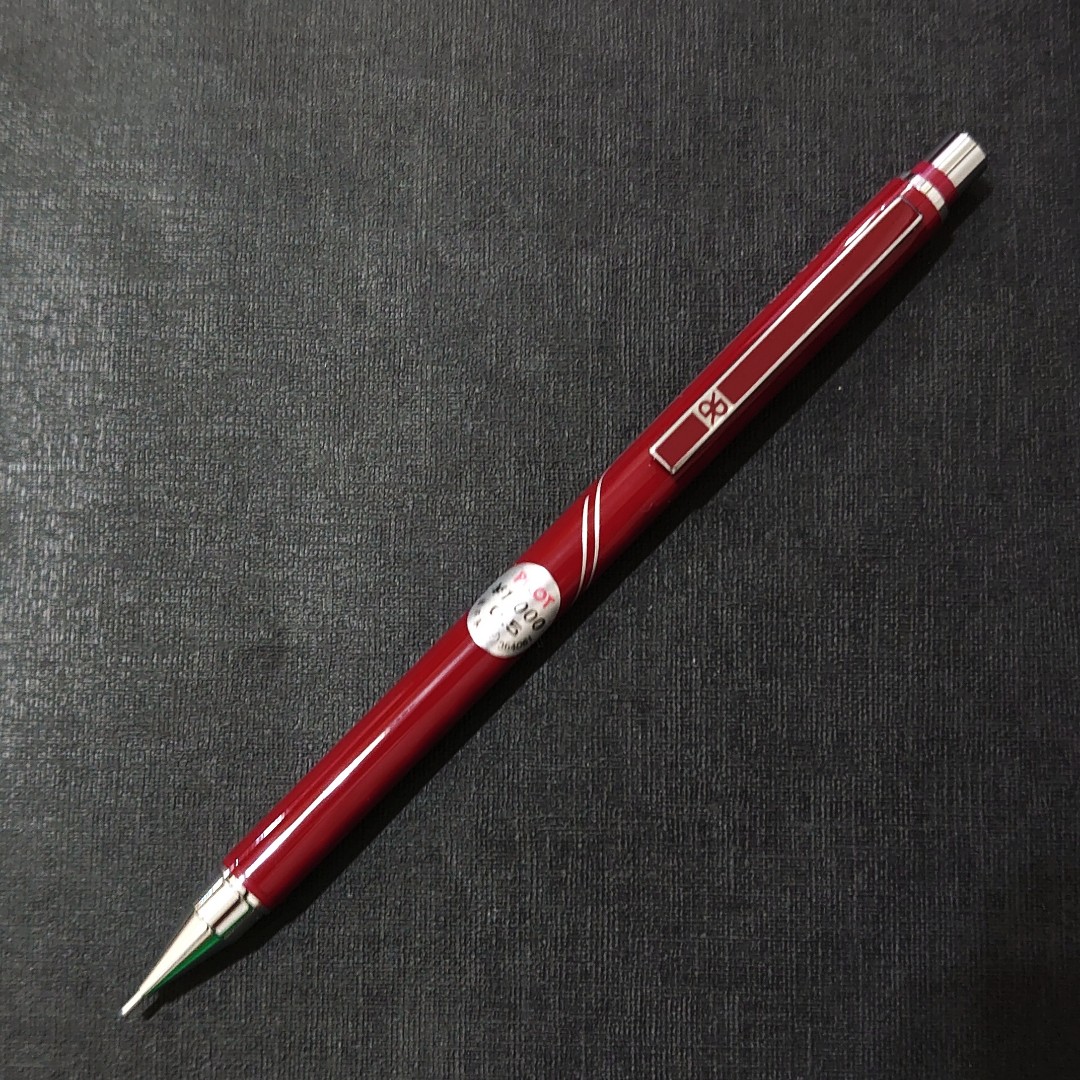Vintage pilot mechanical pencil red&silver 紅銀配色鉛芯筆0.5mm 