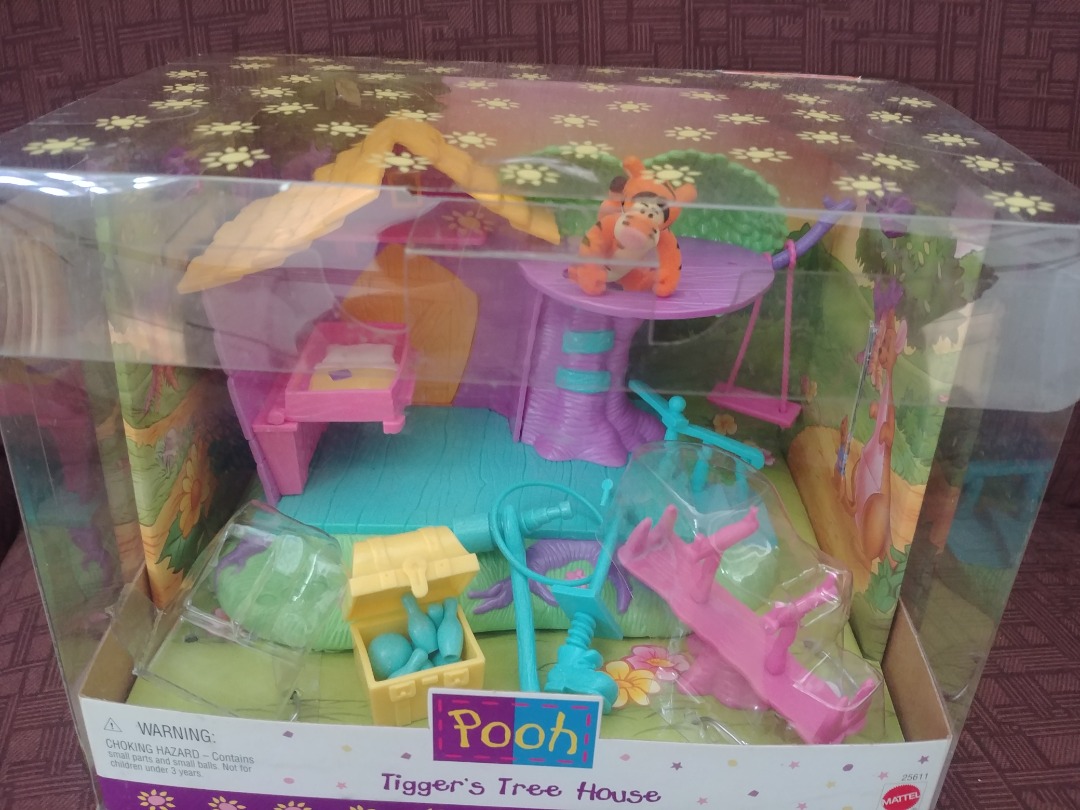 Vintage Tigger s Tree House Pooh s Friendly Places Mattel 25611