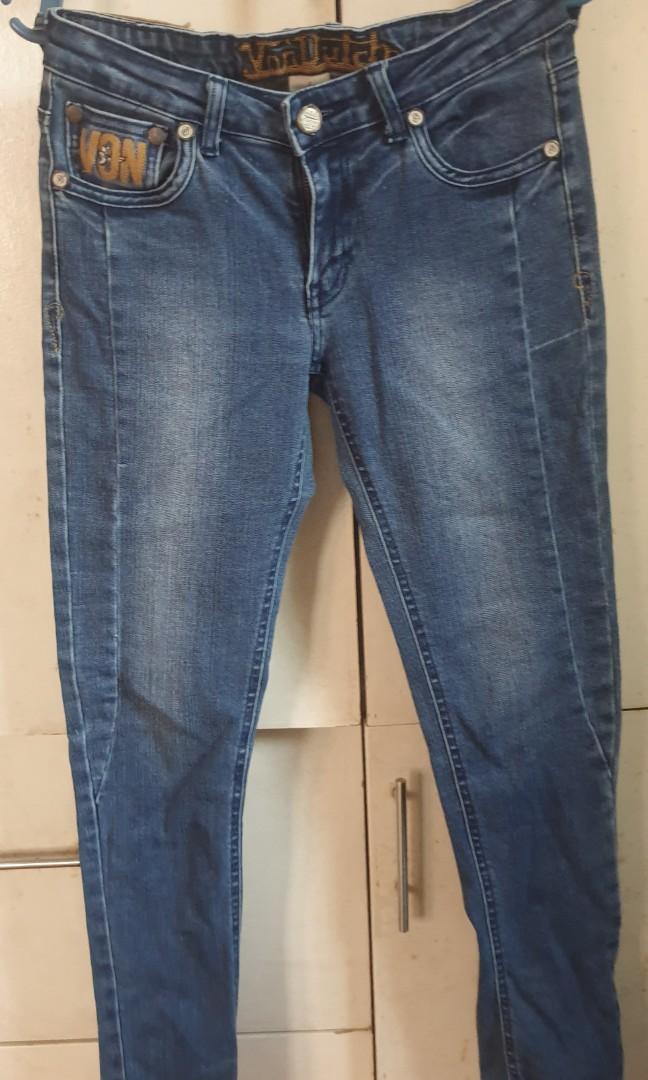 Von Dutch skinny jeans (Category: Jeans) located in Valenzuela. Submitted by van1129 (Listing ID 1189784000, Image 1). Description: preloved.. pls check pics for details.