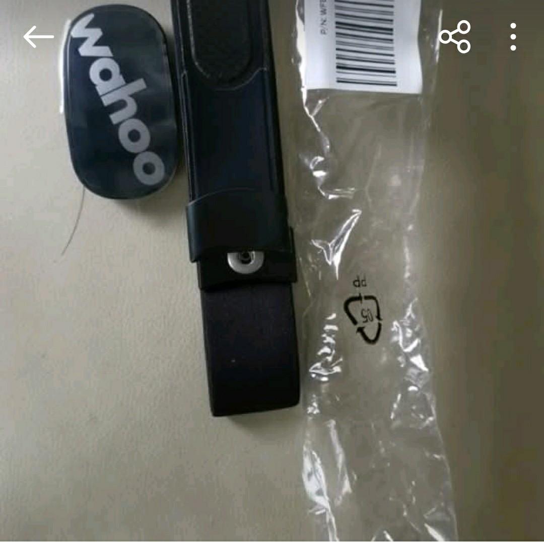 Wahoo Heart rate monitor, Health & Nutrition, Health Monitors