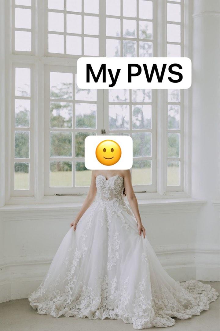 Wedding Gown / Wedding Dress / PreWedding Dress / PWS, Women's Fashion