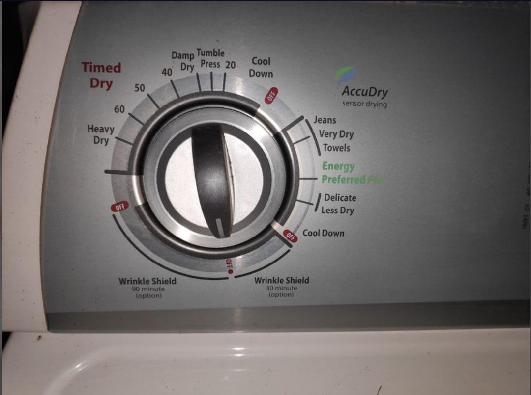 Whirlpool Propane dryer with free inverter and tank, TV & Home