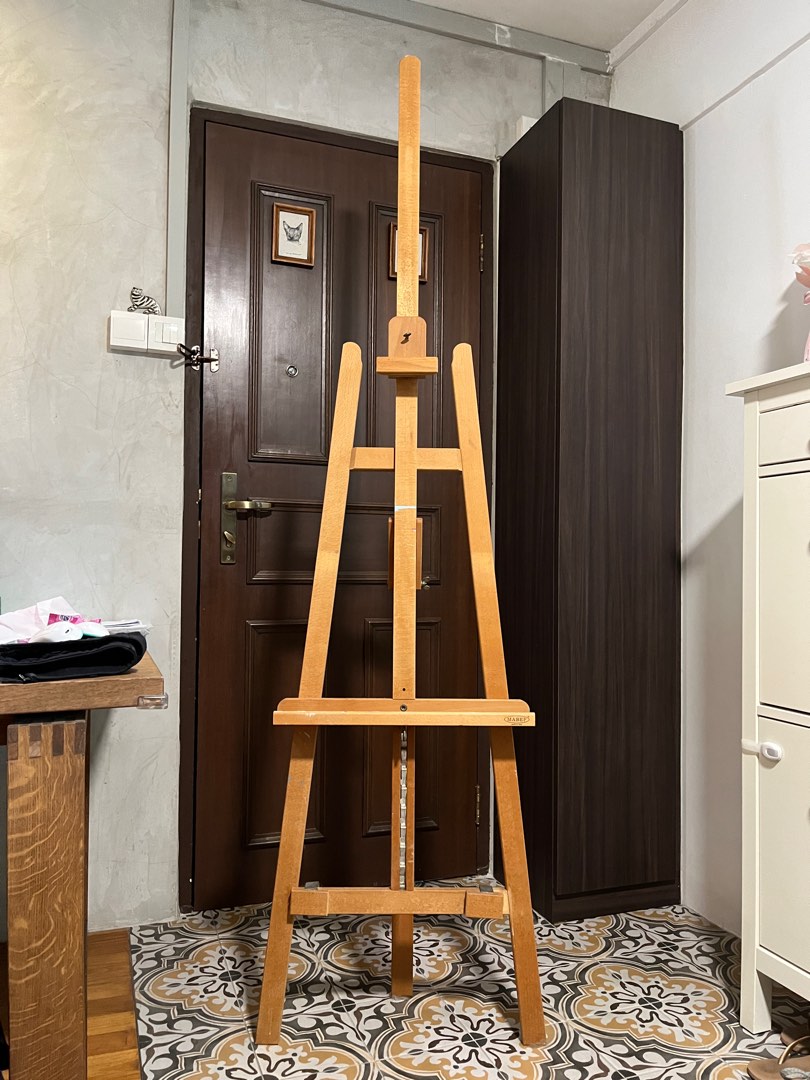 Mabef Wooden Easel (Made in Italy), Hobbies & Toys, Stationery & Craft