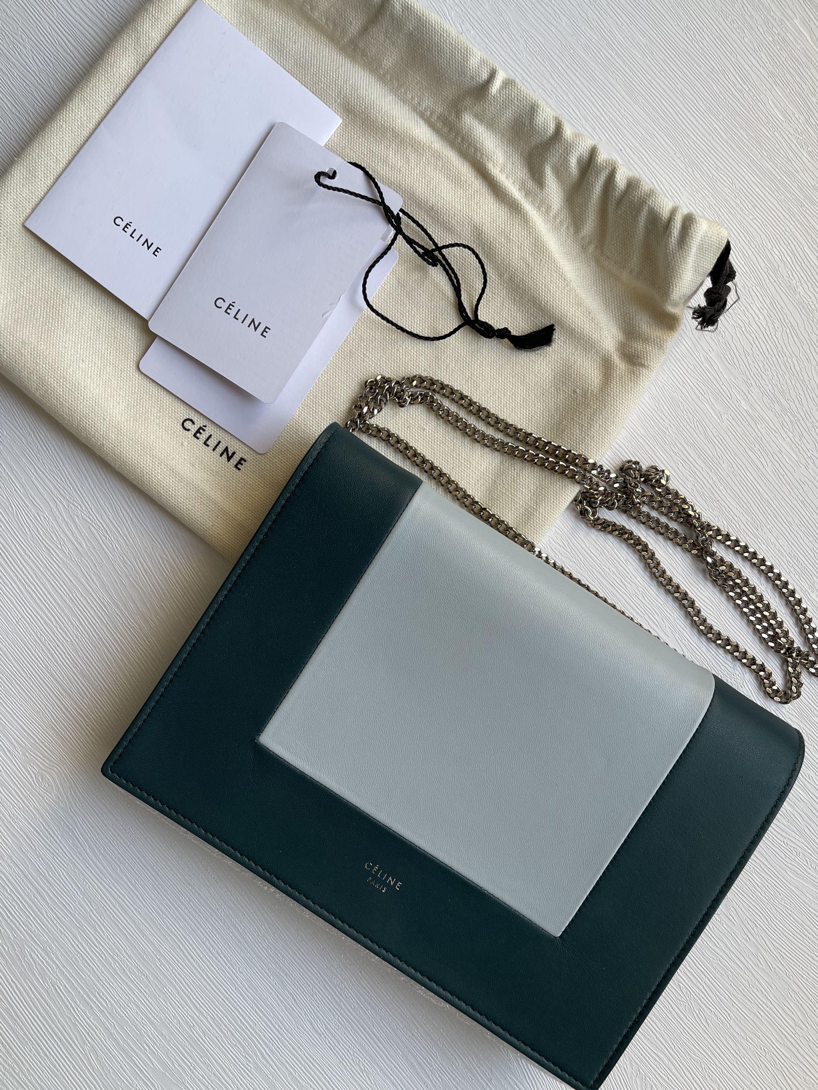Celine frame top wallet on chain
