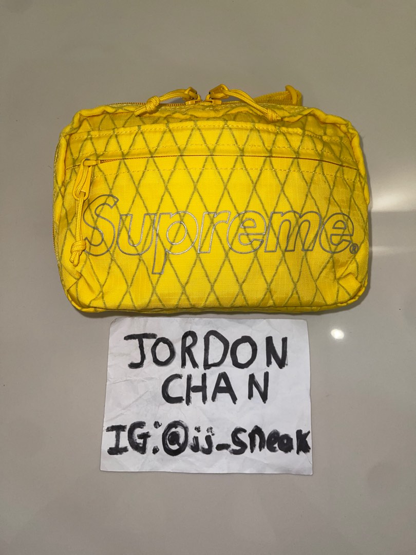 Supreme shoulder bag yellow clearance
