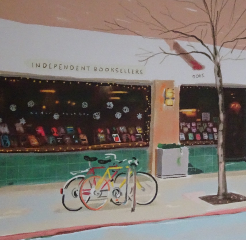 1 Bob Eckstein Postcard Mcnally Jackson NY, Hobbies & Toys