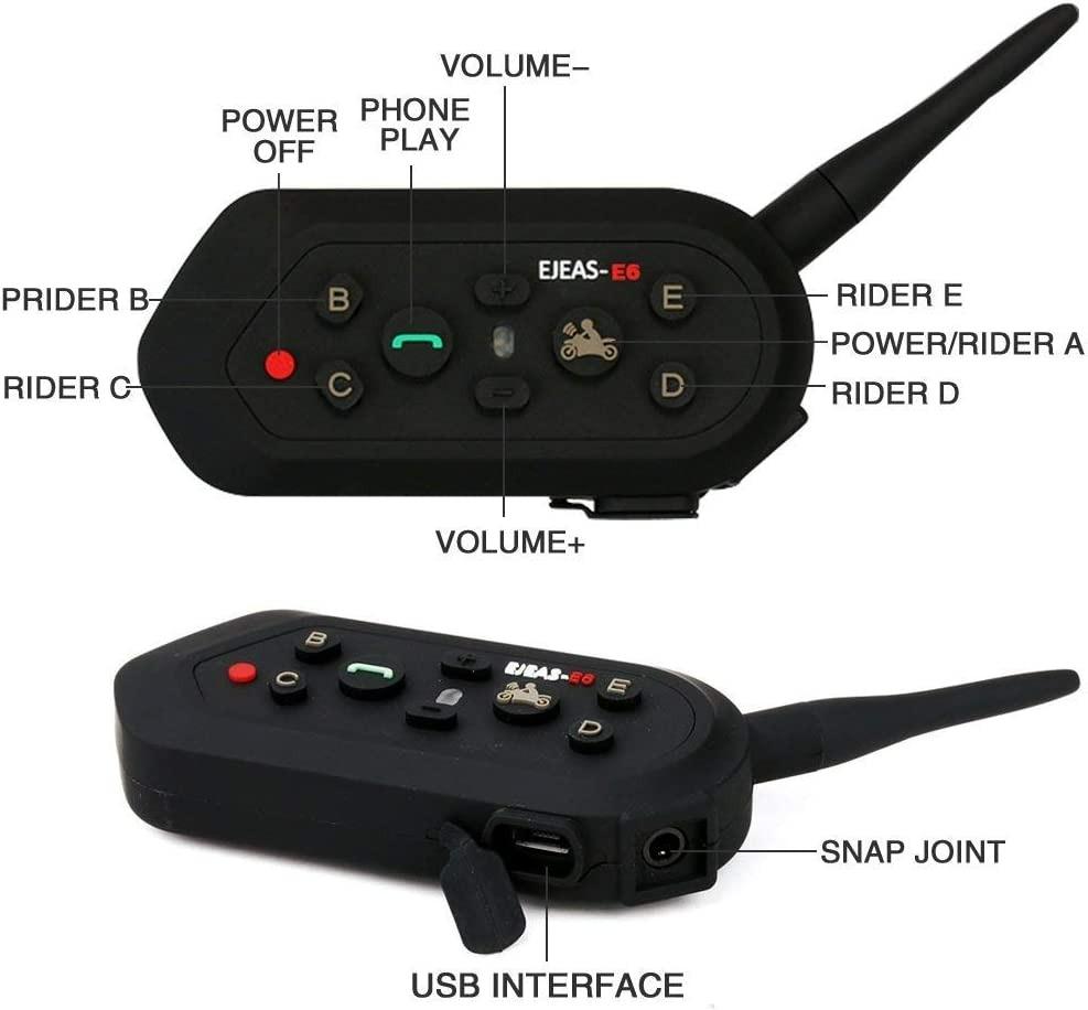 Ejeas e6 intercom headset cheap