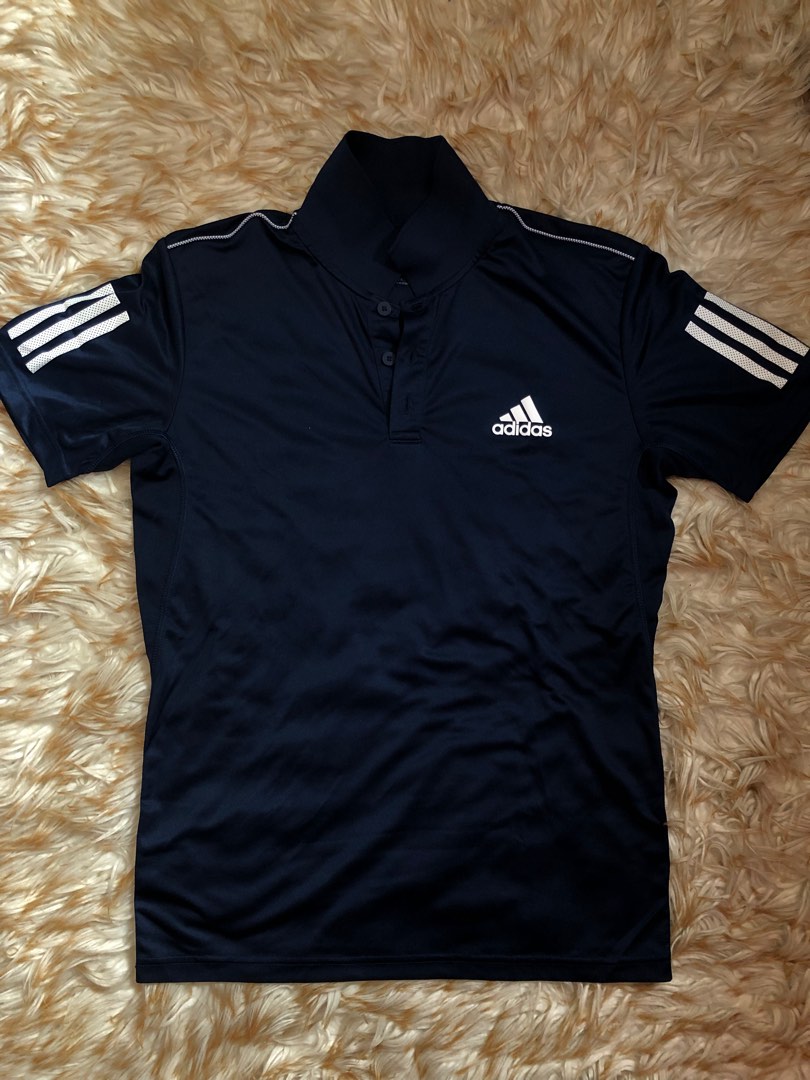 Adidas Collar, Men's Fashion, Tops & Sets, Formal Shirts on Carousell