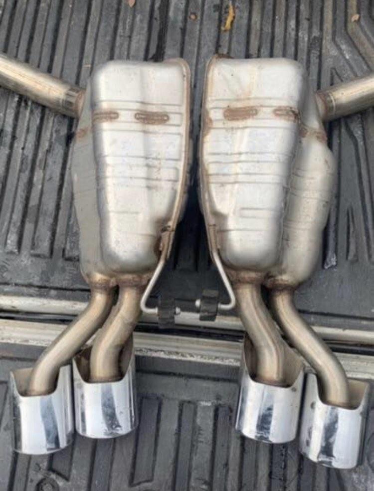 AmG Full Exhaust System W219, Auto Accessories on Carousell