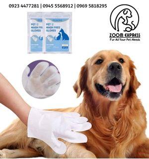 Antibacterial Pet Cleaning Gloves