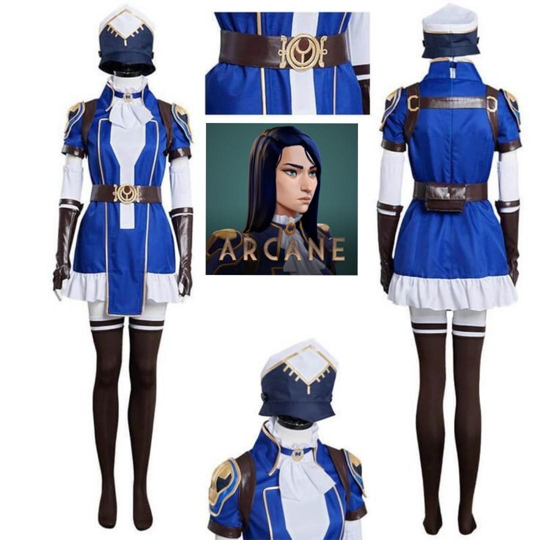 Arcane Caitlyn cosplay, Hobbies & Toys, Collectibles & Memorabilia, J-pop  on Carousell