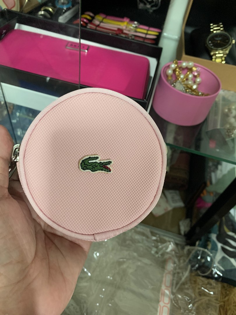 Authentic Lacoste coin purse, Luxury, Bags & Wallets on Carousell