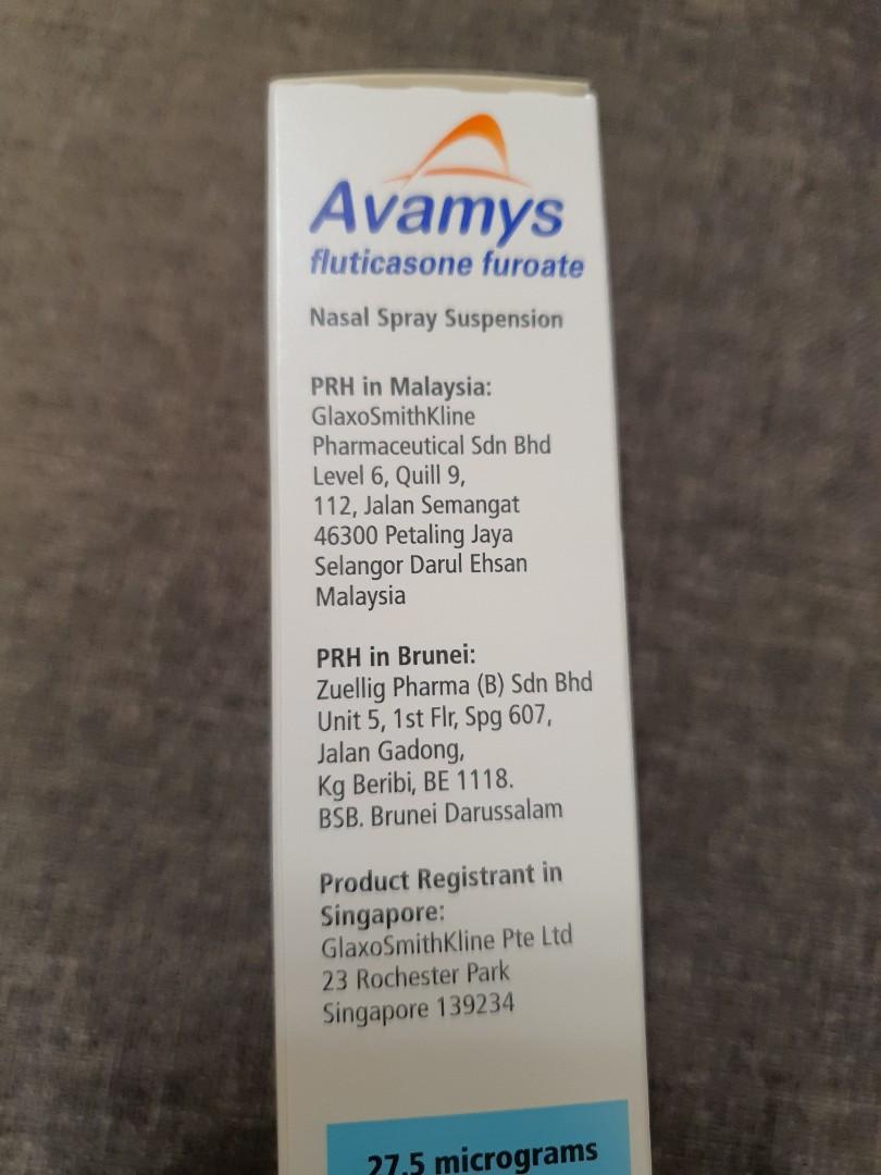 Avamys Nasal Spray 27.5mg, Beauty & Personal Care, Sanitisers